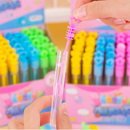 Mini Bubble Tubes Empty Wands Kids Birthday Party Favors