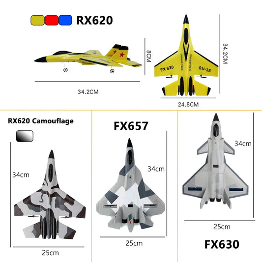 RC Foam Fighter Glider Plane 2.4G Remote Control