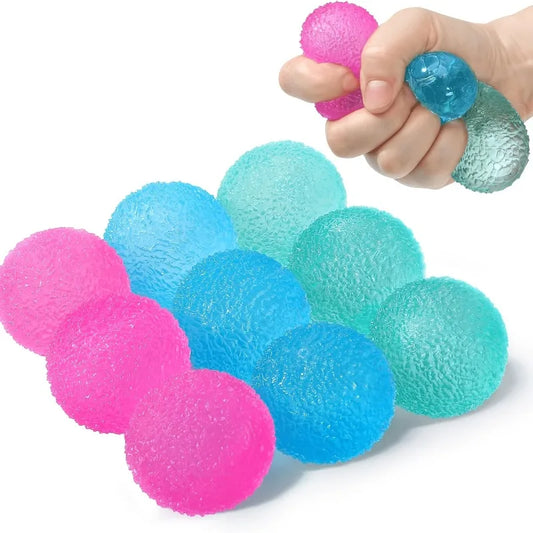 Textured Slow Rebound Gel Stress Ball Sensory Fidget
