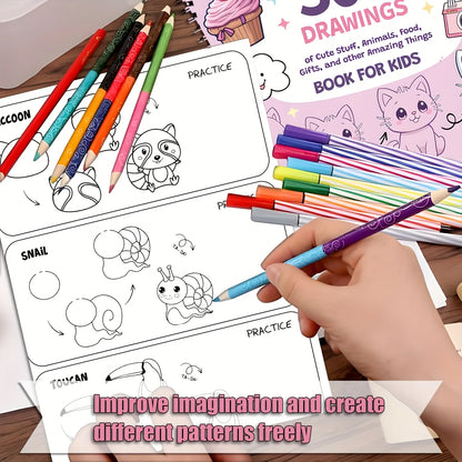 How to Draw Anything Step by Step Cute Animal Drawing Book
