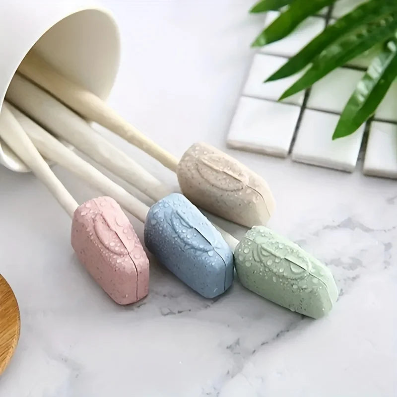 Toothbrush Head Cover Case Travel Portable Caps 4 Pack