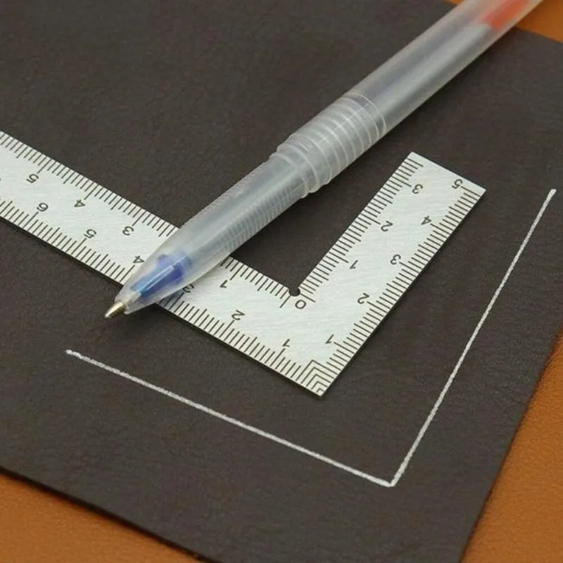 Metal Ruler Stainless Steel L Square Measuring Layout Tool