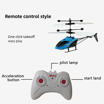 Rechargeable Mini RC Drone Remote Control Helicopter Toy