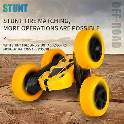Double Sided RC Stunt Car 360 Degree Rotation Toy