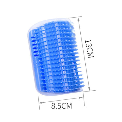 Massage Pet Cat Brush Corner Self Grooming Scratcher