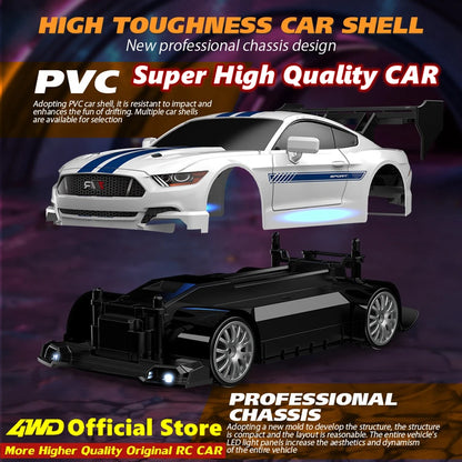 4WD RC Drift Car 1:24 Scale Remote Control Racing
