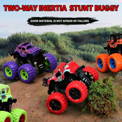 Inertial Off Road Vehicle Toy Four Wheel Drive Stunt Car