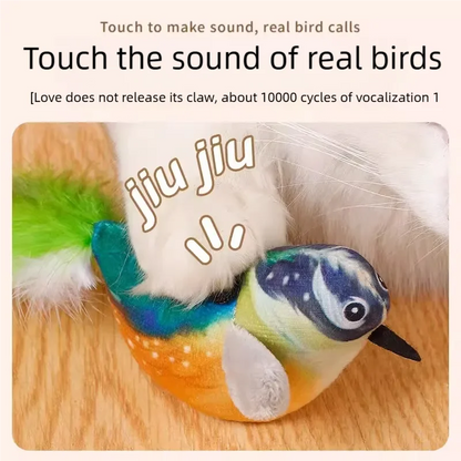 Electric Simulation Bird Cat Toy Chirping Sound Teaser