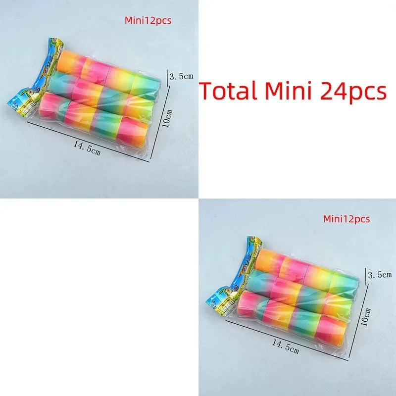 24 Pack Rainbow Magic Springs Kids Party Favor Toys