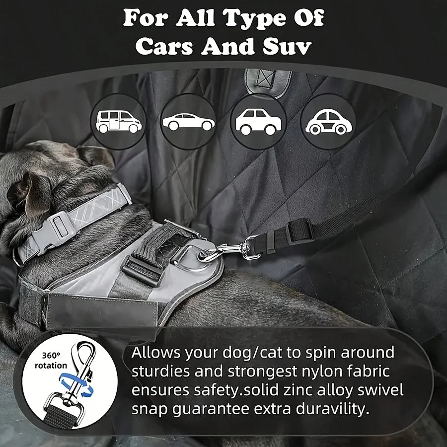 Dog Seat Belt Vehicle Safety Tether Pet Car Leash
