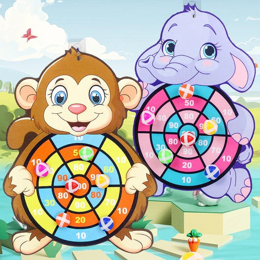 Dart Board Baby Toy Sticky Ball Target Game