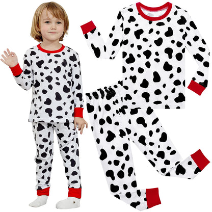 Skeleton Costume for Kids Halloween Skull Glowing Pajamas Toddler Ghost Bone Scary Clothes Child Carnival Dress Up Costume