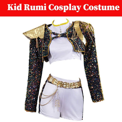 Kids Queen Cosplay Costume Girls Party Uniform Set