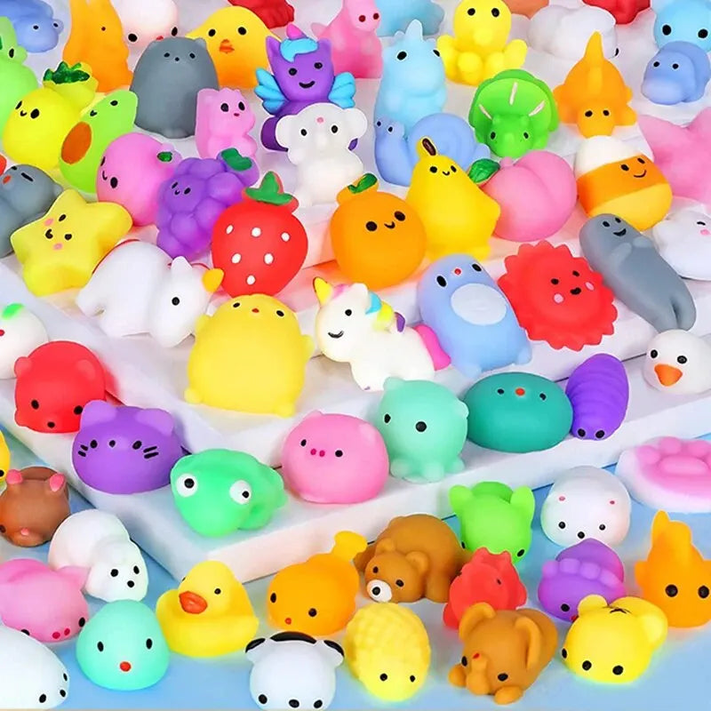 Mini Animal Stress Relief Toys Cute Squishy Party Favors