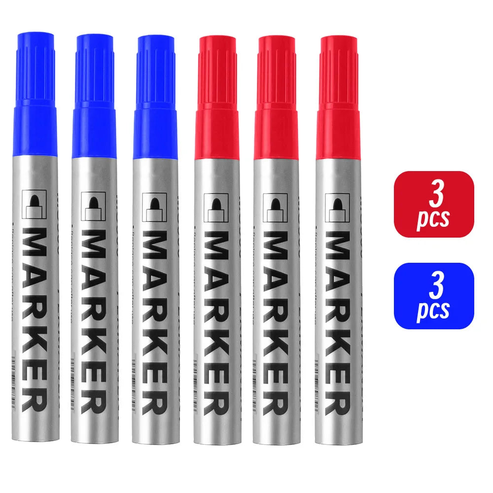 Waterproof Permanent Paint Marker Pen Black Oily Tyre Marker