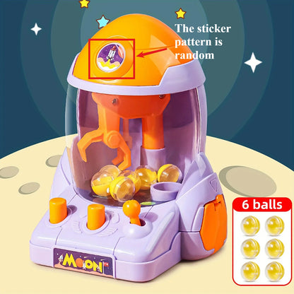 Space Rocket Arcade Claw Game Ball Grabber Machine Toy