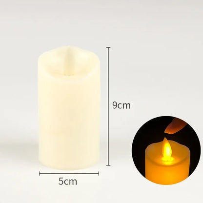 1~10PCS Swing LED Candles Flameless Flickering Light Flameless Candle for Christmas Wedding Decor Birthday Party Supplie  ﻿