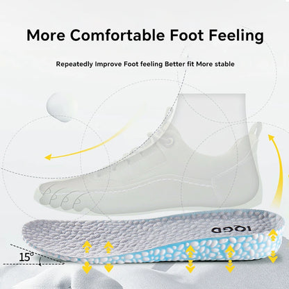 Invisible Height Increase Insoles Memory Foam Cushion