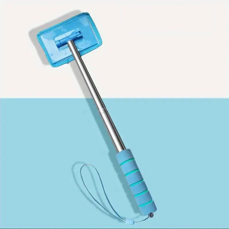 Telescopic Automobile Glass Wiper Scraping Tool Clean Brush