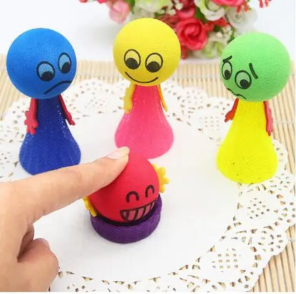 Jumping Bounce Elf Toy Flying Man Spring Popper 10 Pack
