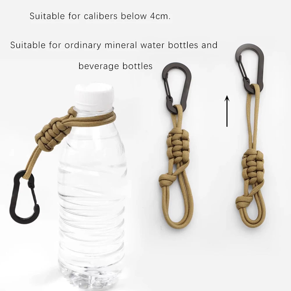 Outdoor Multifunctional Water Bottle Buckle, Kettle Buckle, Umbrella Rope Buckle, Hat Bbuckle, Mineral Water Universal Keychain