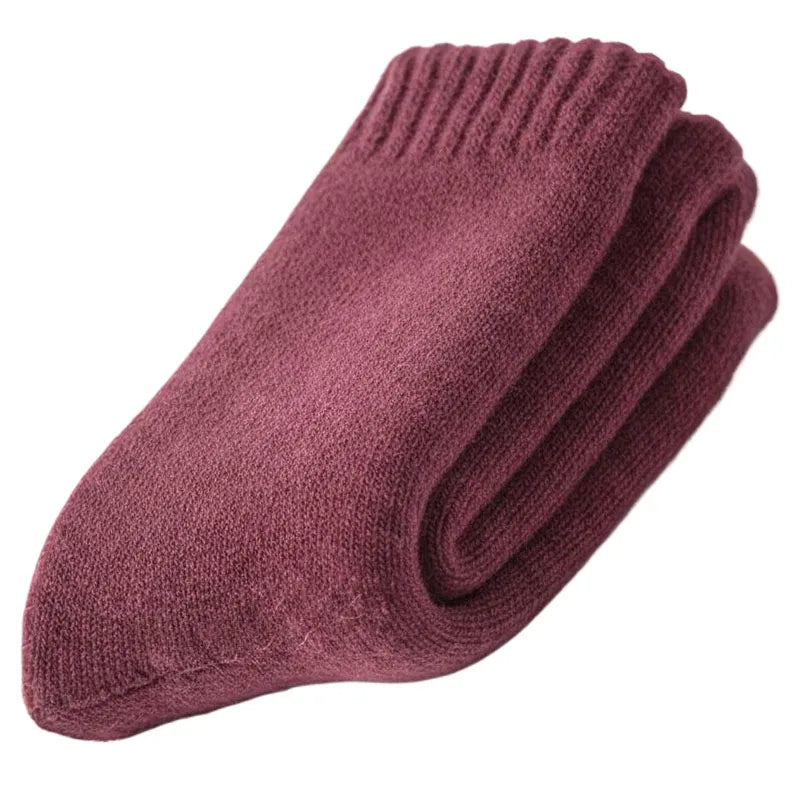 Thick Merino Wool Winter Socks Thermal Heavyweight Snow Socks