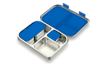 Stainless Steel Leakproof Bento Lunch Box, Sandwich Friendly, Food Safe, Compact, Perfect for Kids Lunch, Adult Lunch