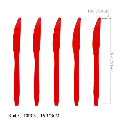 Birthday Party Supplies Set Disposable Tableware Decor