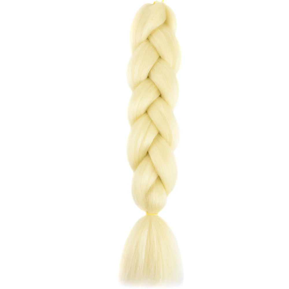24 Inch Jumbo Braiding Hair Synthetic Afro Ombre Extensions