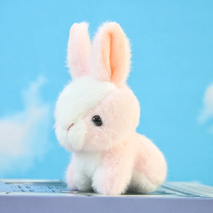 Plush Bunny Rabbit Toy Stuffed Animal Bag Pendant