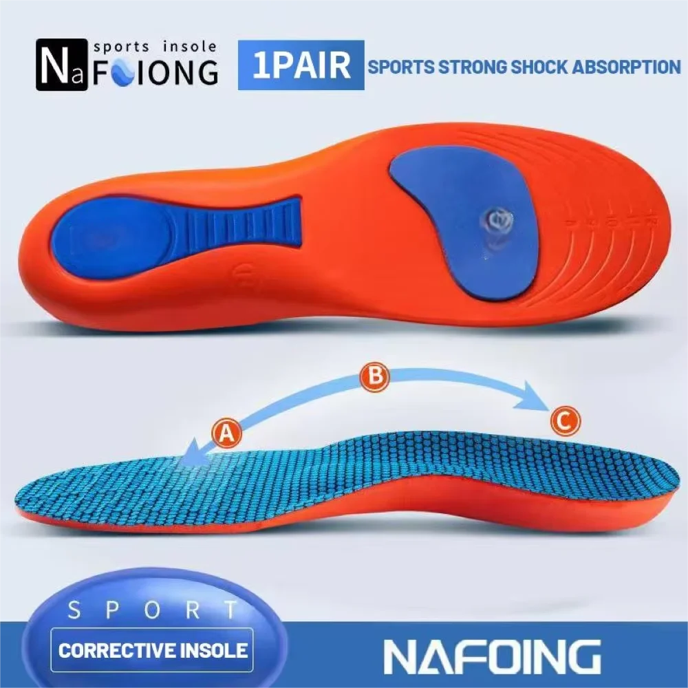 Sport Orthopedic Insoles Breathable Athletic Running Inserts