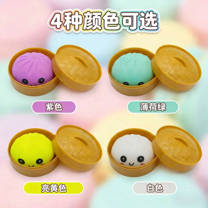 Glitter Dumpling Squishy Toy Sensory Stress Relief