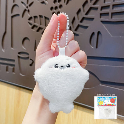 Seal Plush Keychain Cute Animal Bag Pendant Charm