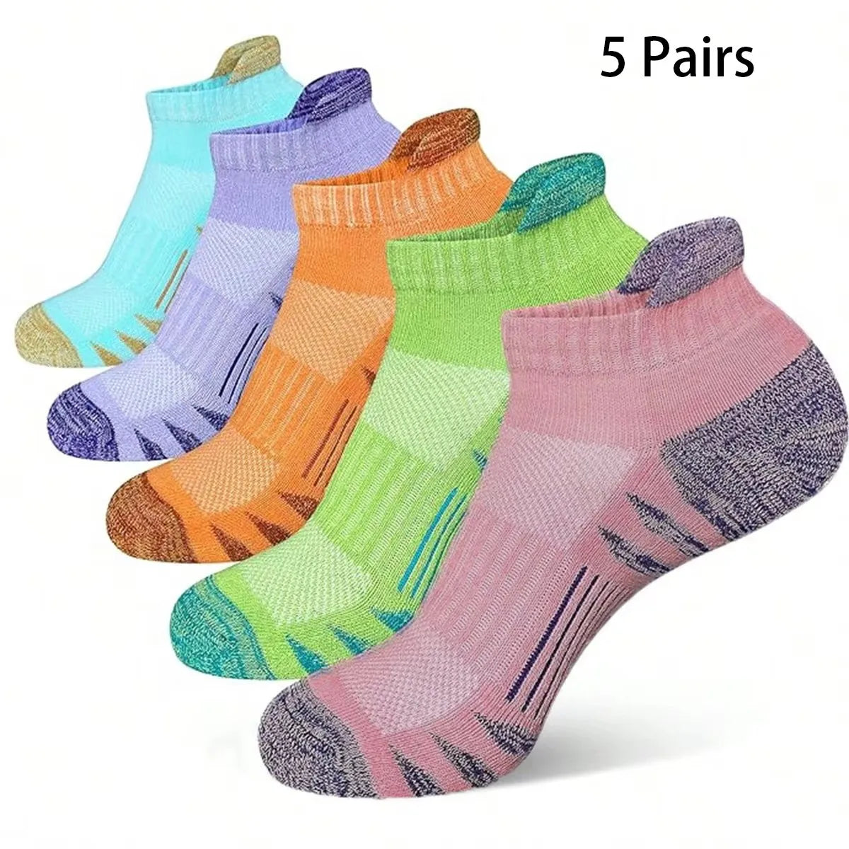 Men Summer Socks Trendy Ankle Socks Lightweight Casual