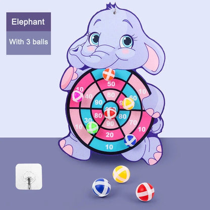 Dart Board Baby Toy Sticky Ball Target Game