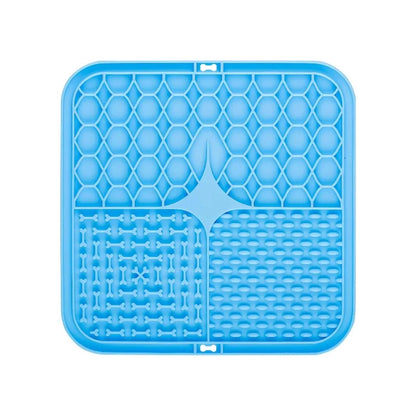 Pet Lick Silicone Mat Dog Slow Feeder Bathing