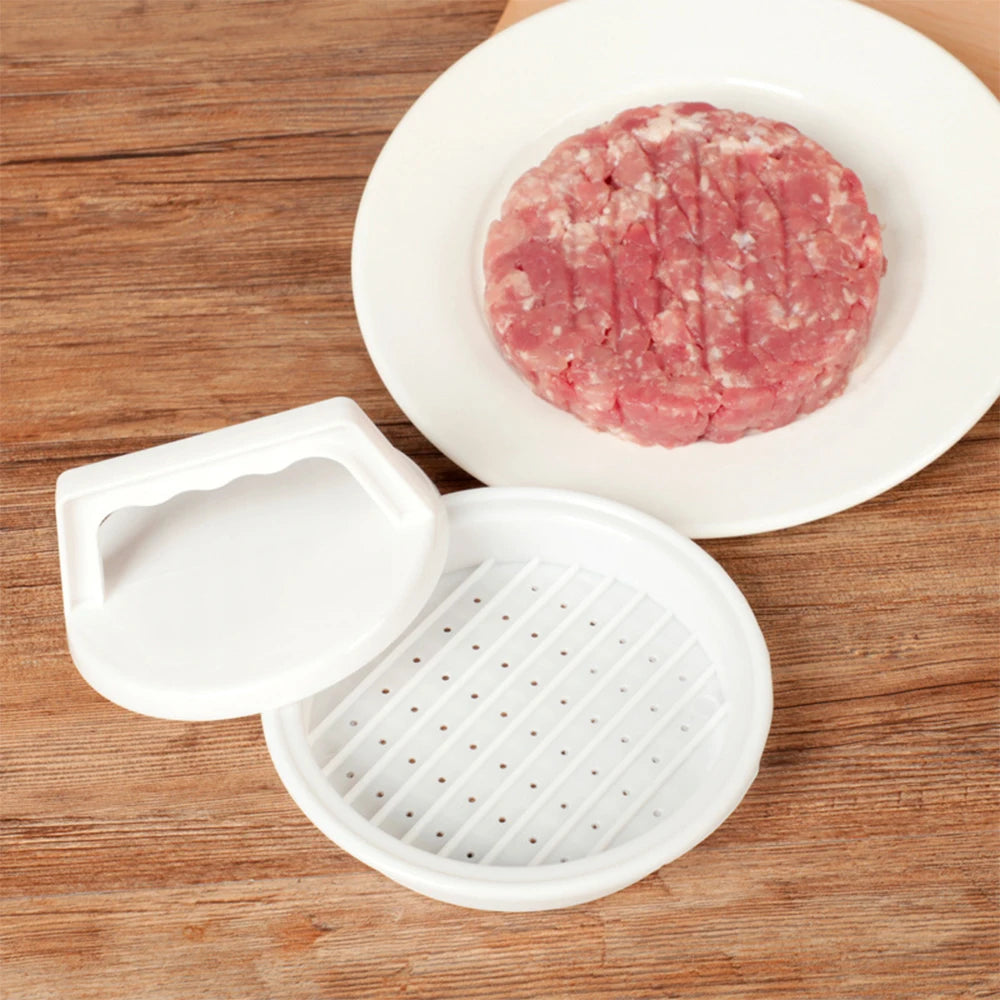 Hamburger Press Stuffed Burger Maker Plastic Meat Mould