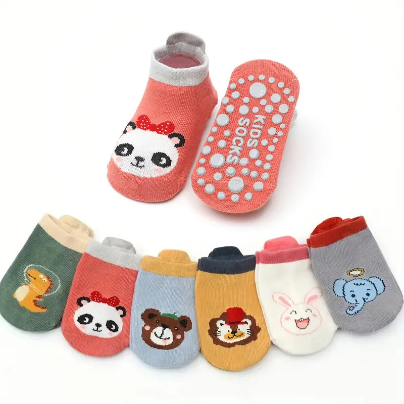 Kids Cotton Socks Cute Cartoon Animal Pattern Baby Socks