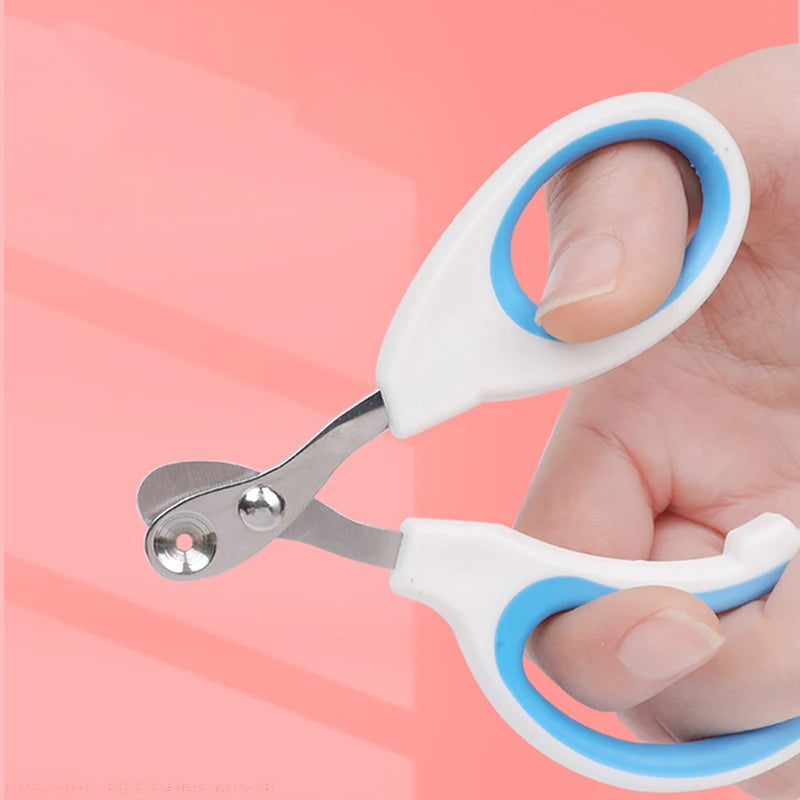 Circular Hole Cat Nail Scissors Pet Dog Nail Clippers