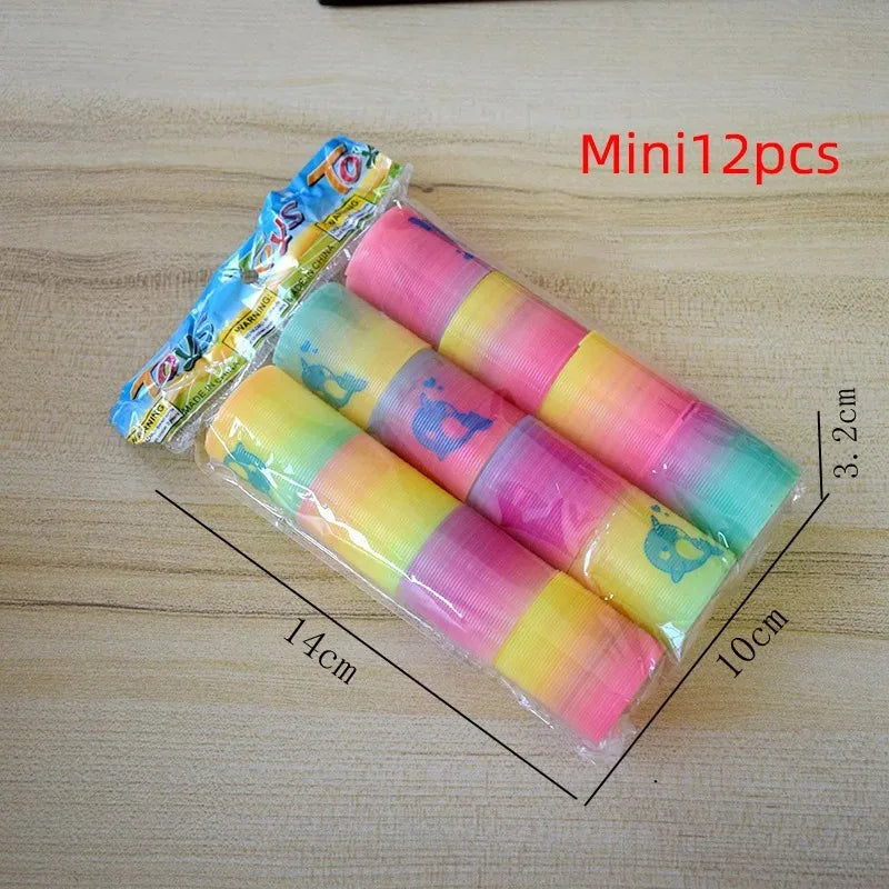 24 Pack Rainbow Magic Springs Kids Party Favor Toys