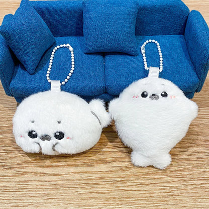 Seal Plush Keychain Cute Animal Bag Pendant Charm