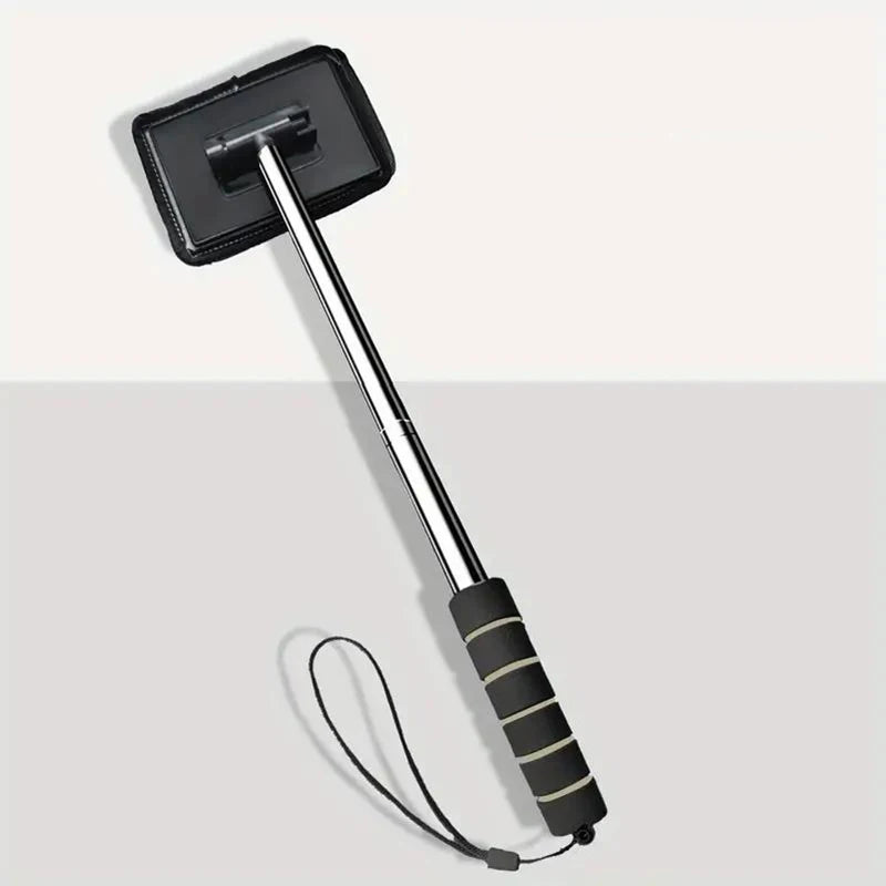 Telescopic Automobile Glass Wiper Scraping Tool Clean Brush