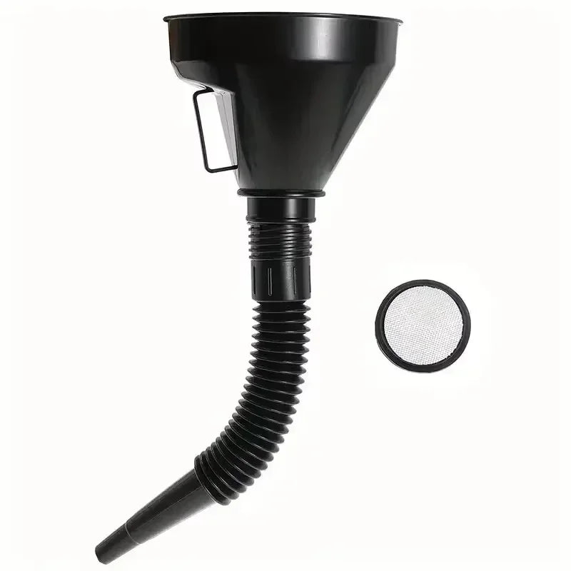 Flexible Oil Changing Funnel Spill Proof Fluid Pouring Tool