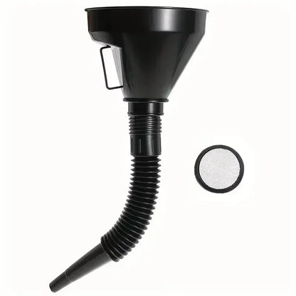 Flexible Oil Changing Funnel Spill Proof Fluid Pouring Tool
