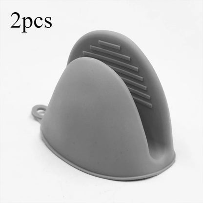 Silicone Oven Mitts Heat Insulation Anti Slip Gloves