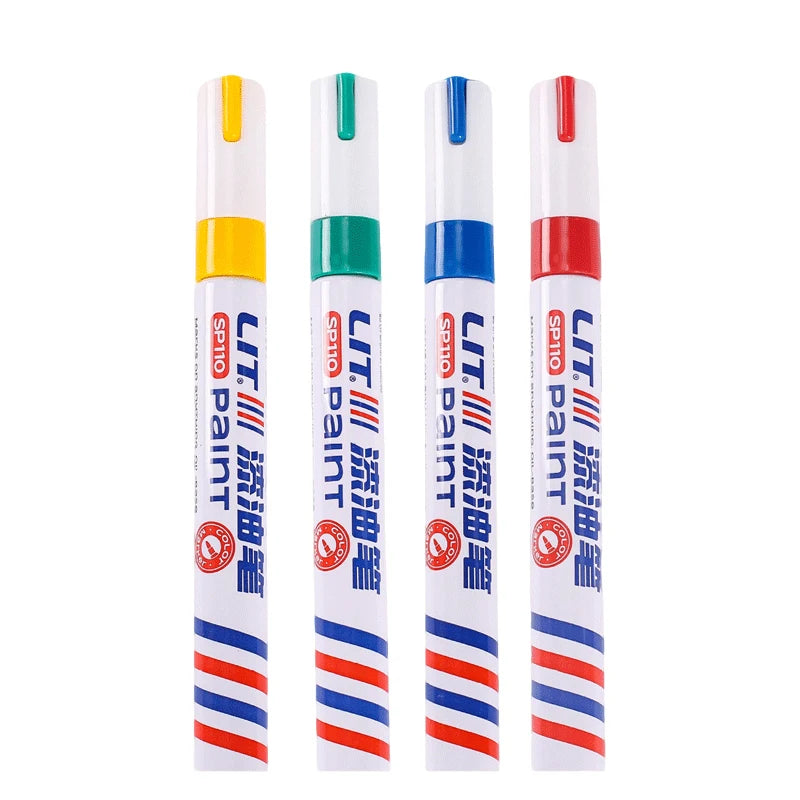 Waterproof Permanent Paint Marker Set 3mm Oil Based Pens