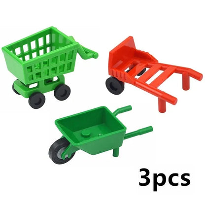 City Food Building Blocks Set Play Food MOC Bricks