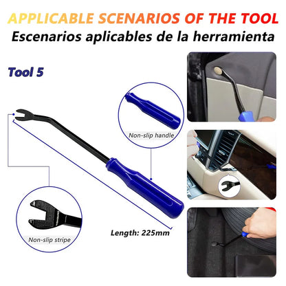 Car Trim Removal Tool Kit Dashboard Plastic Pry Tools