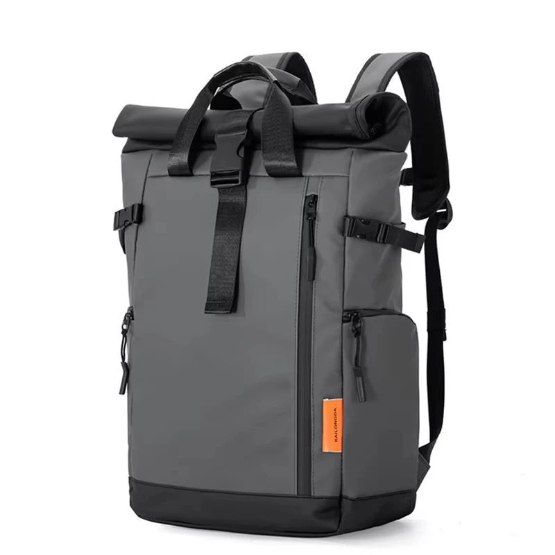15.6 Laptop Travel Business Backpack Expandable Roll Top Daypack