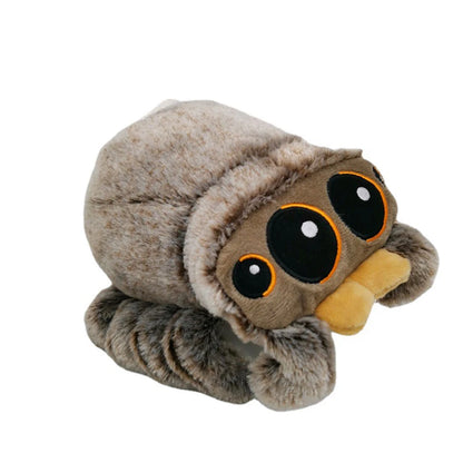 Black Spider Plush Toy Soft Simulated Pillow Doll